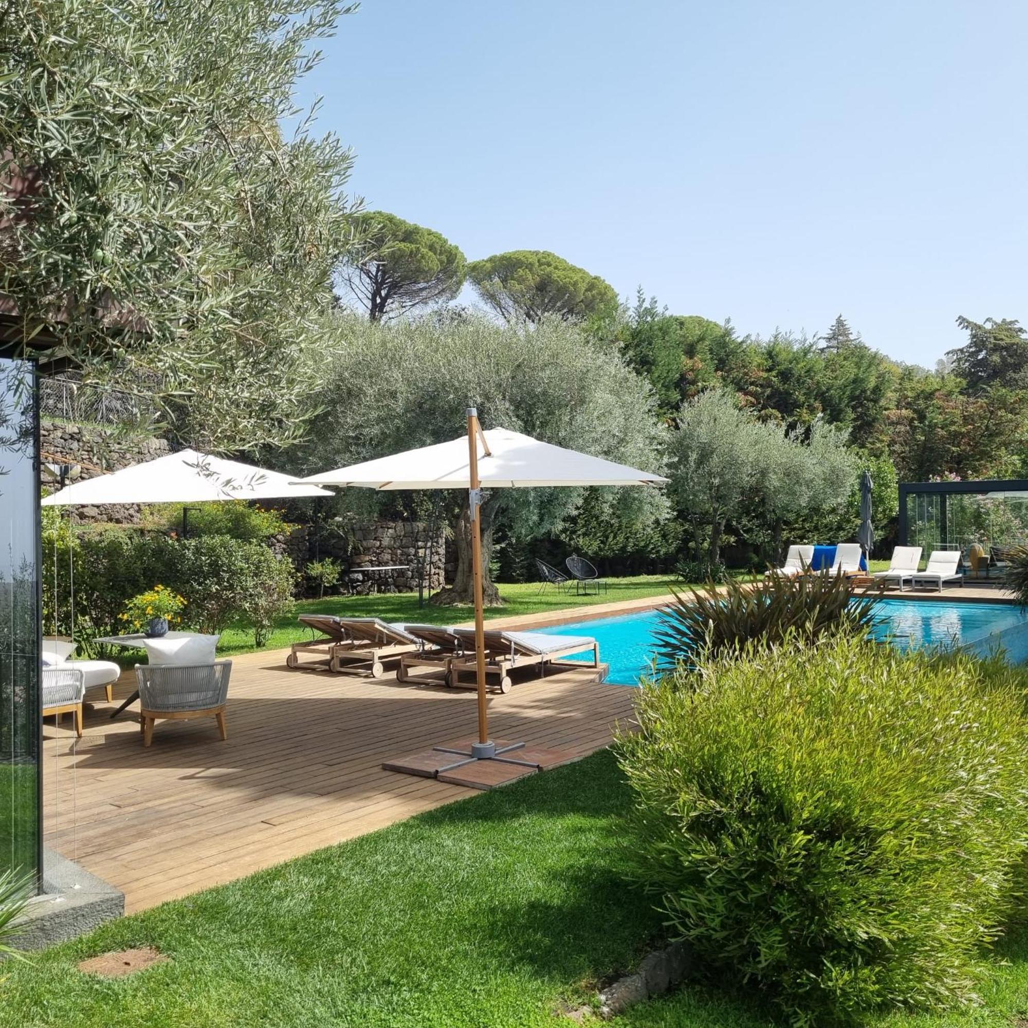 Scialaj Villa Di Lusso Sull'Etna Con Piscina E Vista Mare Ragalna Zewnętrze zdjęcie