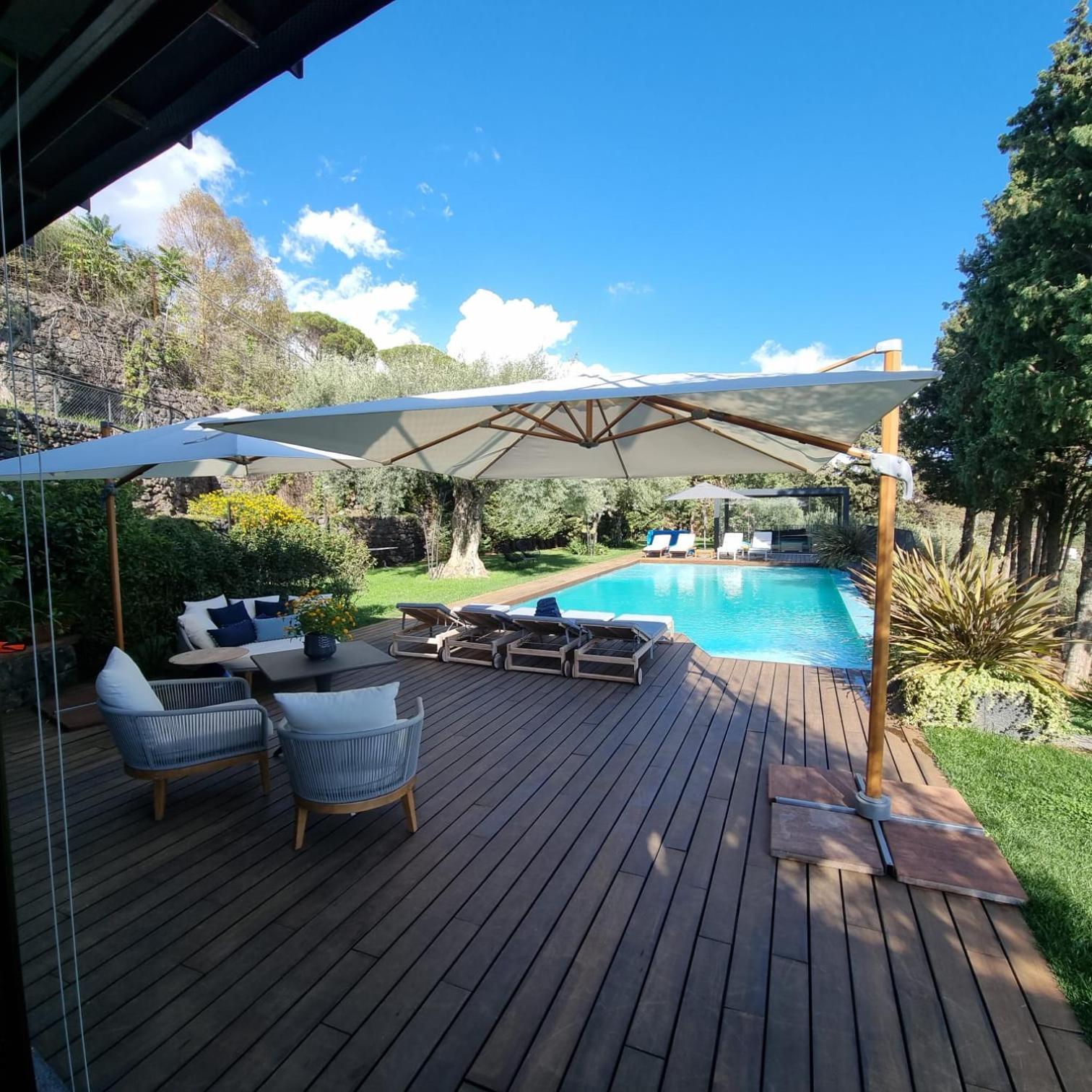 Scialaj Villa Di Lusso Sull'Etna Con Piscina E Vista Mare Ragalna Zewnętrze zdjęcie