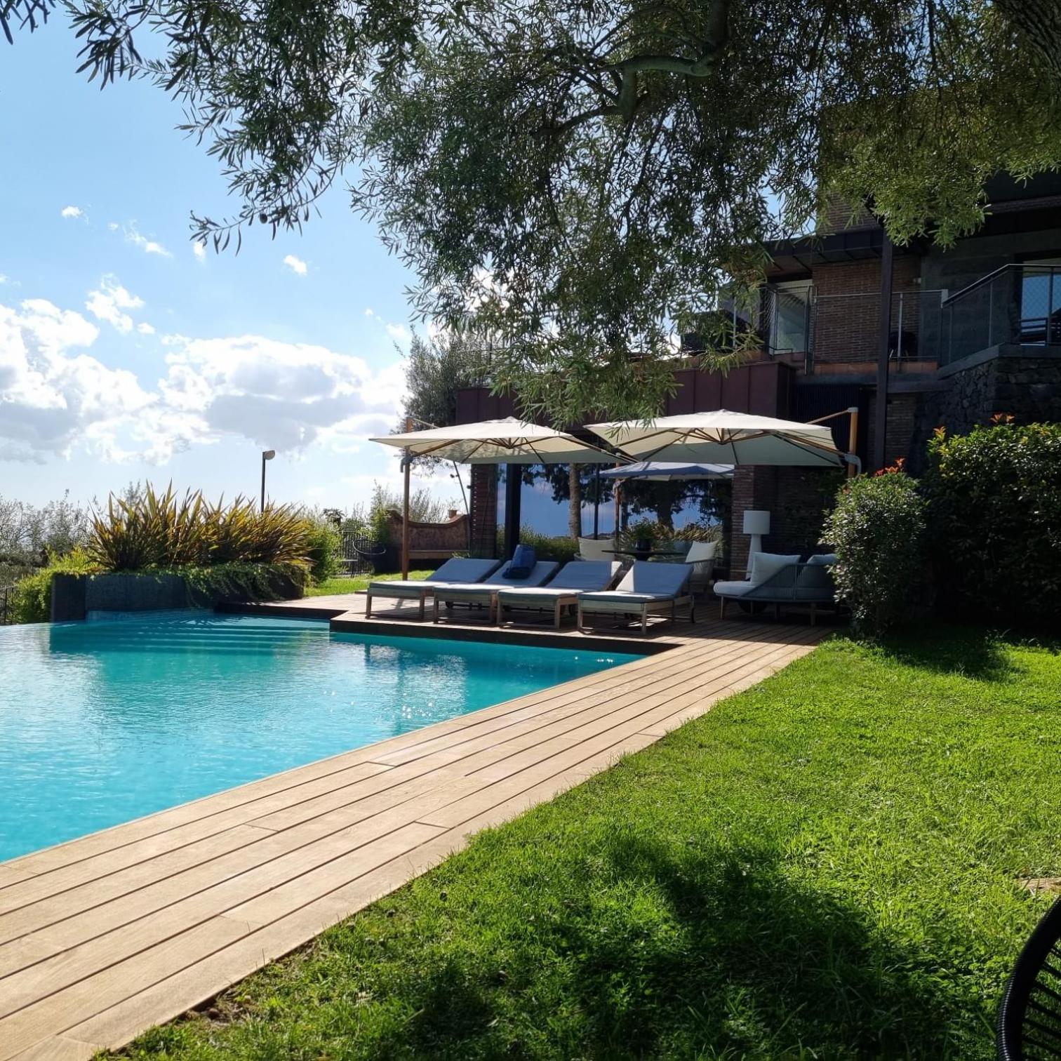 Scialaj Villa Di Lusso Sull'Etna Con Piscina E Vista Mare Ragalna Zewnętrze zdjęcie